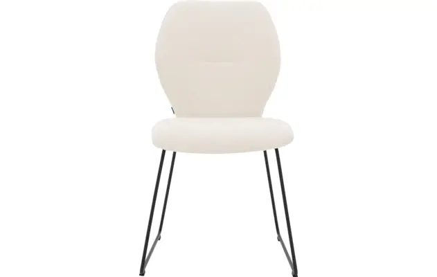 Goossens eetkamerstoel hera wit stof - 8221058-02 3
